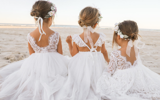 FLOWER GIRL OUTFIT IDEAS WITH WEDDING FORWARD Arabella Rose