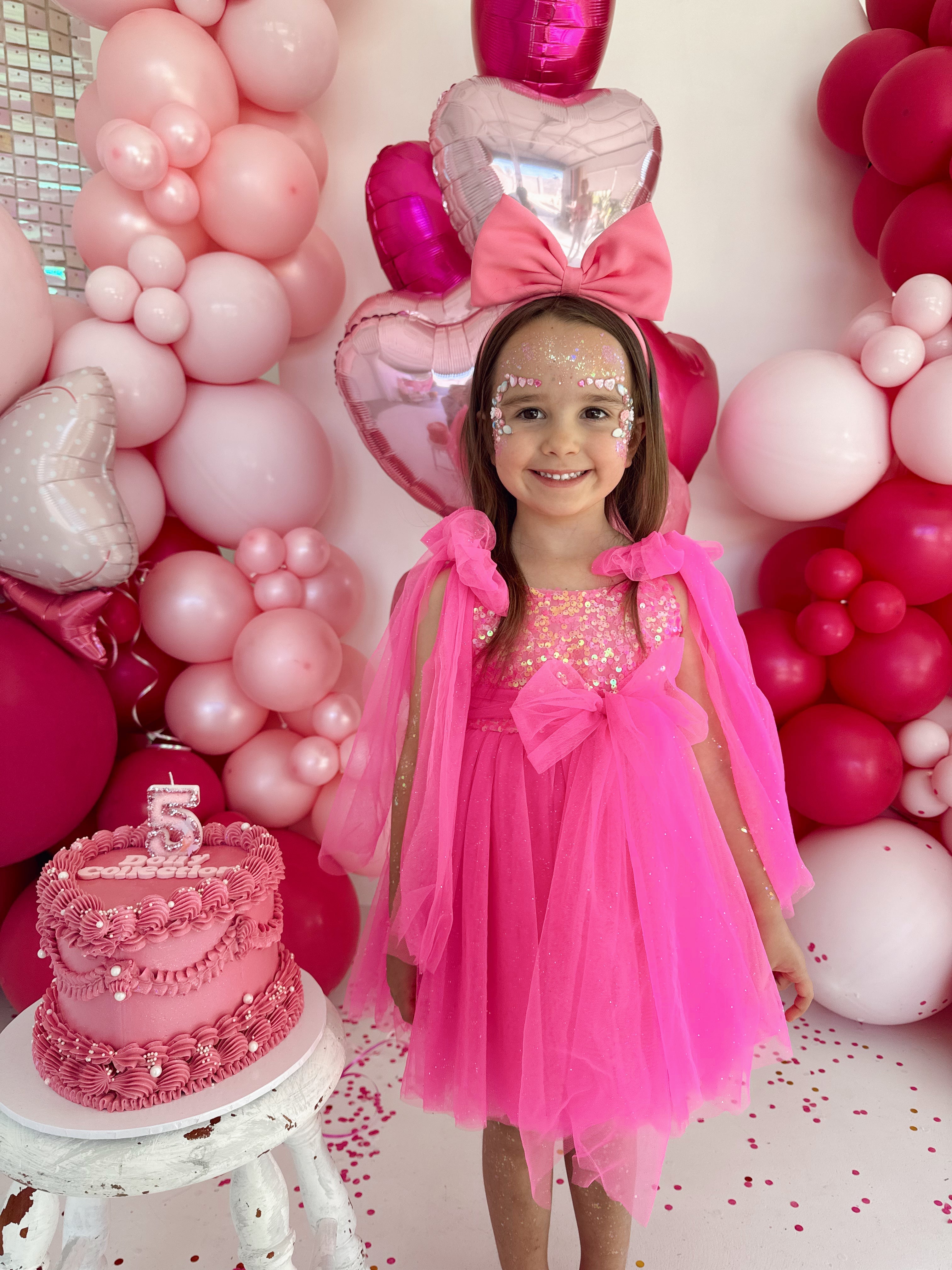 Girls Pink Dresses Arabella & Rose Girls Pink Dresses Arabella & Rose