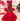 Tabitha Ruby Red Girls Party Dress
