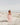 Dusty Rose Swan Lace Back Flower Girl Dress