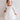 Girls Giselle White Lace Back Flower Girl Dress