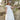 Girls White Magnolia Capped Sleeve Lace Back Flower Girl Dress