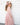 Dusty Rose Swan Lace Back Dress
