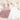 Bambi Dusty Rose White Tulle Dress