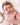 Dusty Rose Ivy Broderie Anglaise Two Piece Set Cora Stretch Headband