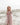 Dusty Rose Swan Lace Back Flower Girl Dress