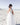Girls White Magnolia Capped Sleeve Lace Back Flower Girl Dress