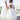 Girls White Magnolia Capped Sleeve Lace Back Flower Girl Dress
