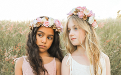 Flower Crown and Flower Girl Dresses Blog Header