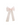 Nœud pour cheveux en tulle rose pétale pour fille