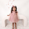 English Rose Dusty Rose Dress