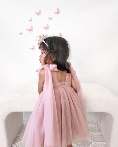 English Rose Dusty Rose Dress