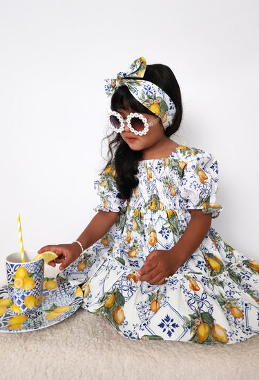 Amalfi Girls Floral Dress