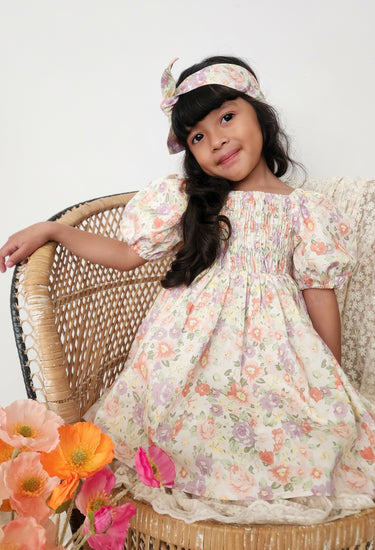 Alice Girls Floral Dress