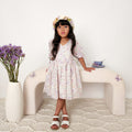 Violet Girls Floral Dress