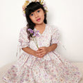 Violet Girls Floral Dress