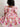 Peach Blossom Girls Floral Dress