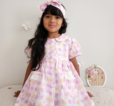 Ellie May Girls Floral Dress