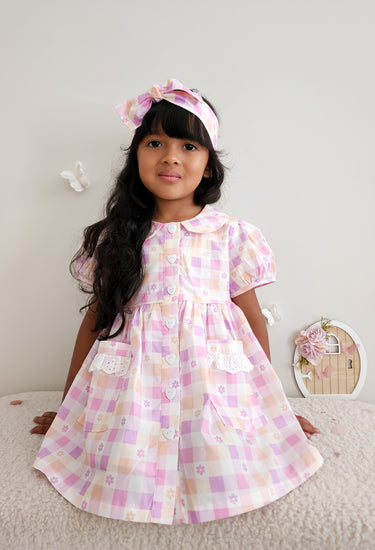 Ellie May Girls Floral Dress