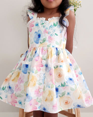 Sable Girls Floral Dress