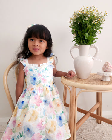 Sable Girls Floral Dress