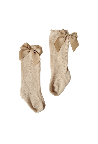 Eliza Fawn Bow Socks