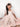 Tallulah Pearl Sequin Dress - Pastel Pink Sparkle