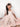 Robe de soirée Tallulah Pearl rose pastel à paillettes scintillantes pour fille