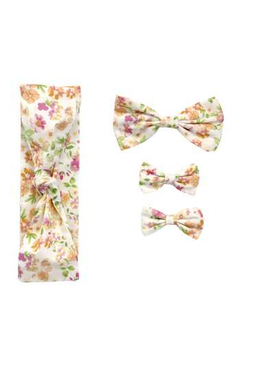 Clara Blossom Baby Girl Floral Hair Accessories