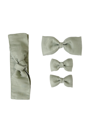 Green Mermaid Baby Girl Hair Accessories