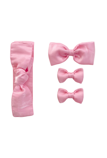 Candy Pink Dolly Baby Girl Hair Accessories