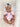 Barboteuse fleurie rose lavande pour bébé fille