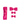 Accessoires pour cheveux pour bébé fille rose fuchsia Dolly