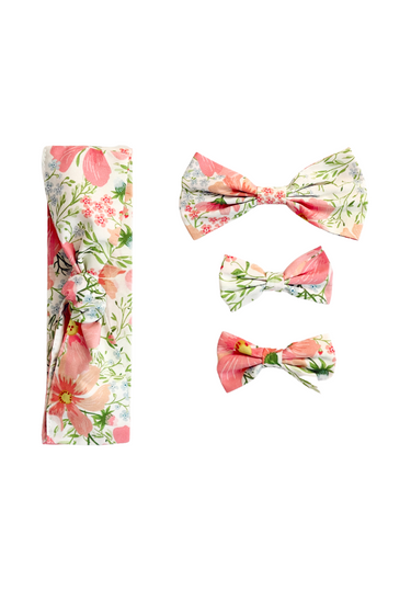 Malibu Belle Baby Girl Floral Hair Accessories