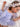 Swiss Dot Flower Fairy Romper - Periwinkle