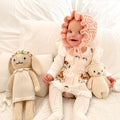 Honey Bunny Romper And Bo Peep Beanie 06