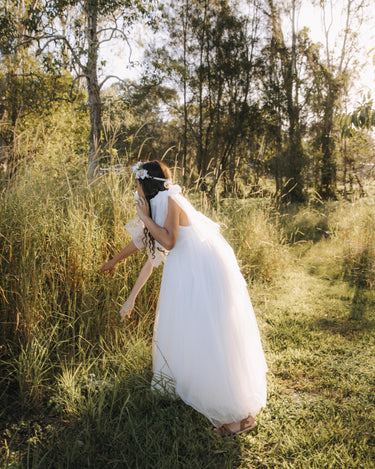 White Odette Dress