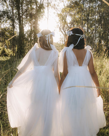 White Odette Dress