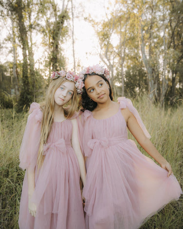 English Rose Dusty Rose Dress