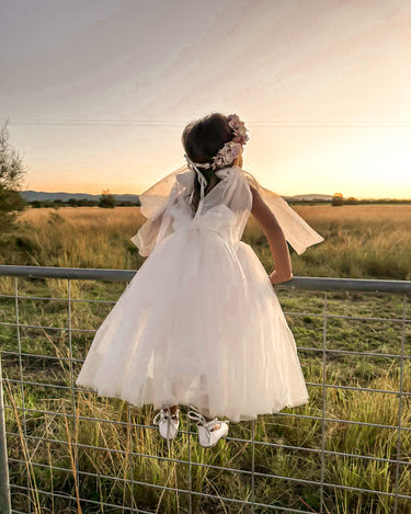 White Odette Dress