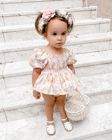 girls floral dresses