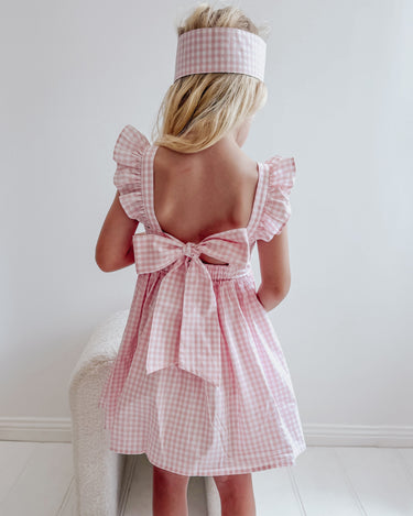 girls pink gingham dress Girls: Perfectly Paired Pink Gingham Dress Shop the Mint