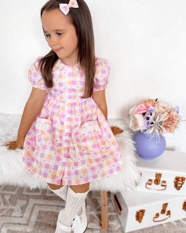 Ellie May Girls Floral Dress