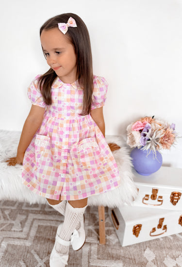 Ellie May Girls Floral Dress