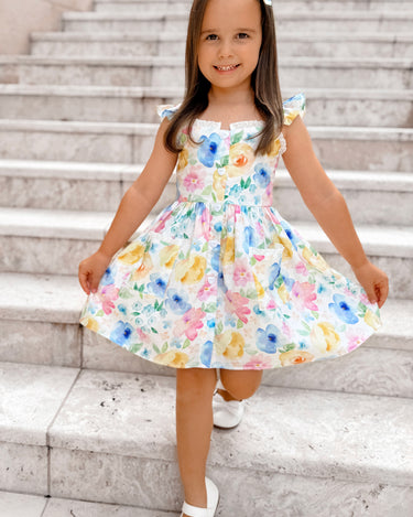 Sable Girls Floral Dress