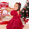 Tabitha Ruby Red Girls Party Dress