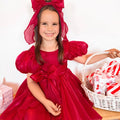 Tabitha Ruby Red Girls Party Dress