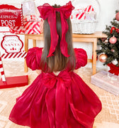 Tabitha Ruby Red Girls Party Dress
