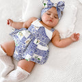 Ciao Bella Baby Girl Floral Romper