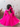 Aurelia Sequin Dress - Fuchsia Pink